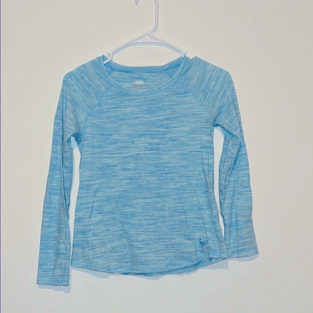 Justice Blue Long Sleeve Tee for Kids